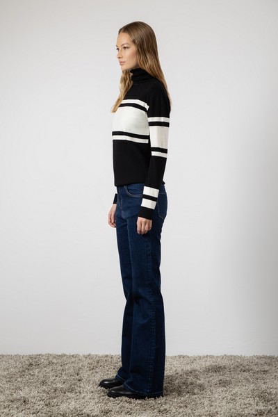 Джинсы Rio Mid Rise VASSA CODE, пол женский, цвет синий, фото №2