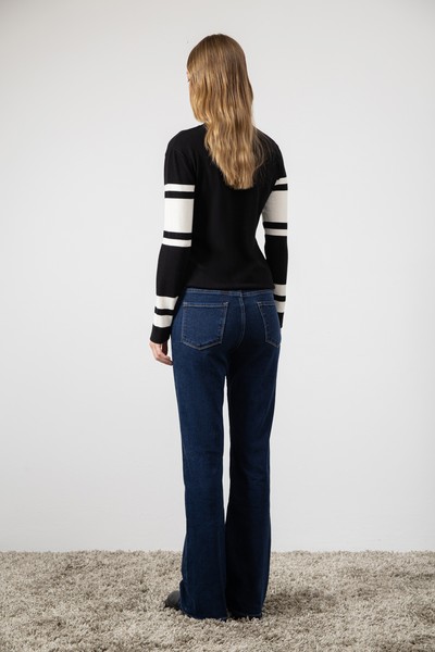 Джинсы Rio Mid Rise VASSA CODE, пол женский, цвет синий, фото №3