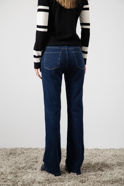 Джинсы Rio Mid Rise VASSA CODE, пол женский, цвет синий, фото №4