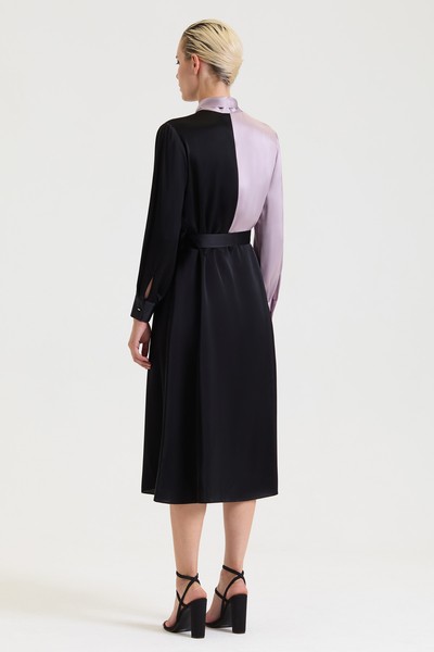 Платье VASSA&Co, пол женский, цвет черный, фото №5