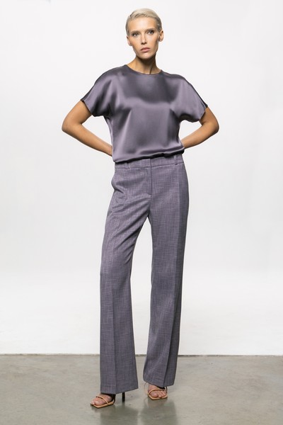 Blouse VASSA&Co, пол female, цвет violet, фото №2