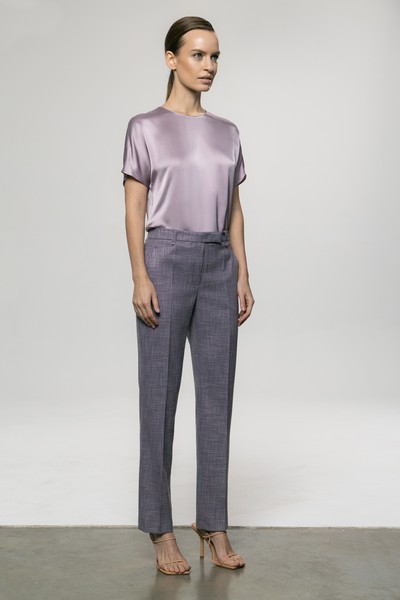 Брюки , пол женский, цвет фиолетовый, фото №3