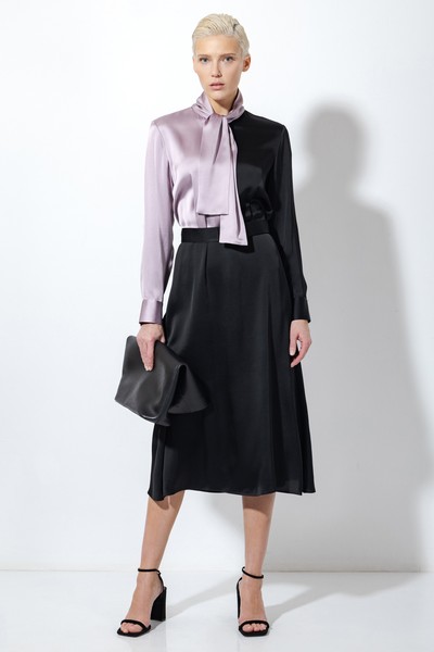 Платье VASSA&Co, пол женский, цвет черный, фото №3