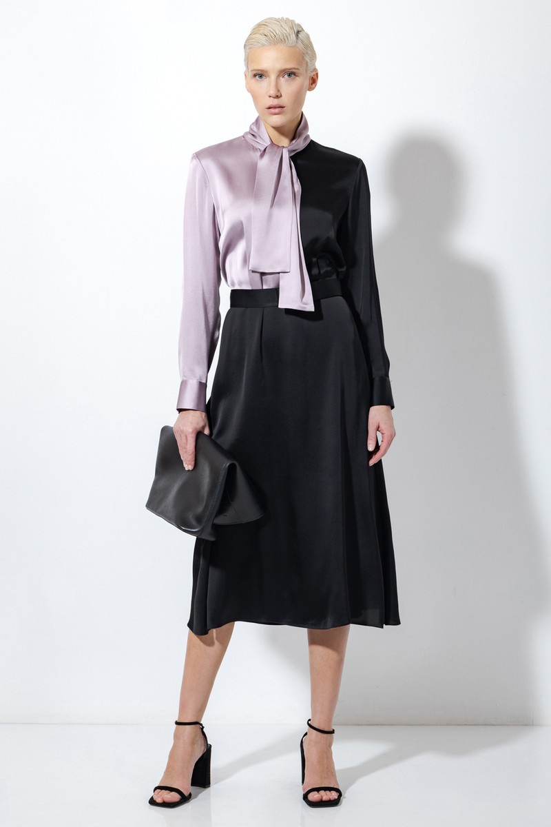 Платье VASSA&Co, пол женский, цвет черный, фото №3