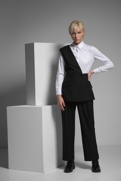 Жилет-трансформер VASSA&Co, пол женский, цвет черный, фото №3