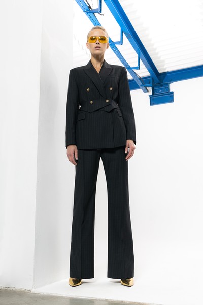 Жакет VASSA&Co, пол женский, цвет серый, фото №4