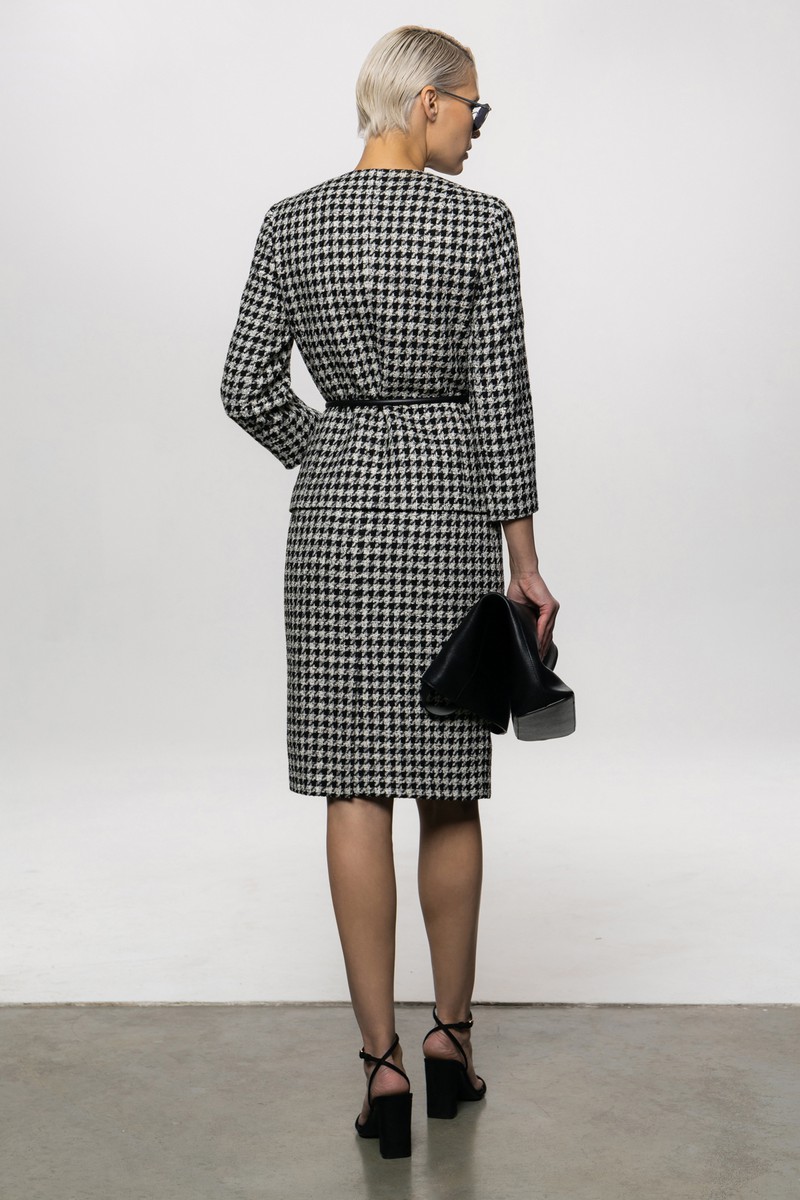 Жакет VASSA&Co, пол женский, цвет черный, фото №4