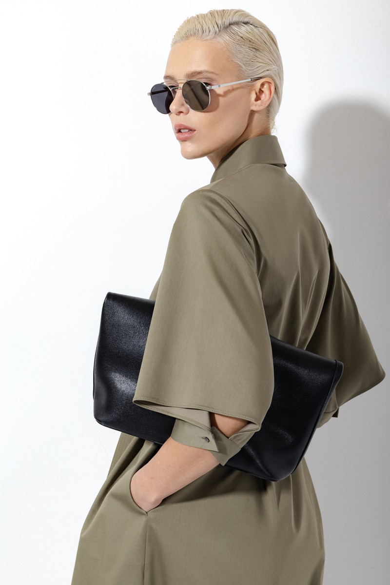 Платье в оттенке хаки VASSA&Co, пол женский, цвет хаки, фото №3