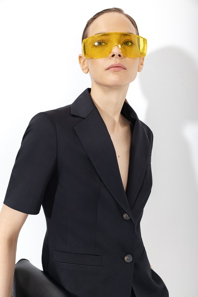 Жакет с коротким рукавом VASSA&Co, пол женский, цвет черный, фото №2