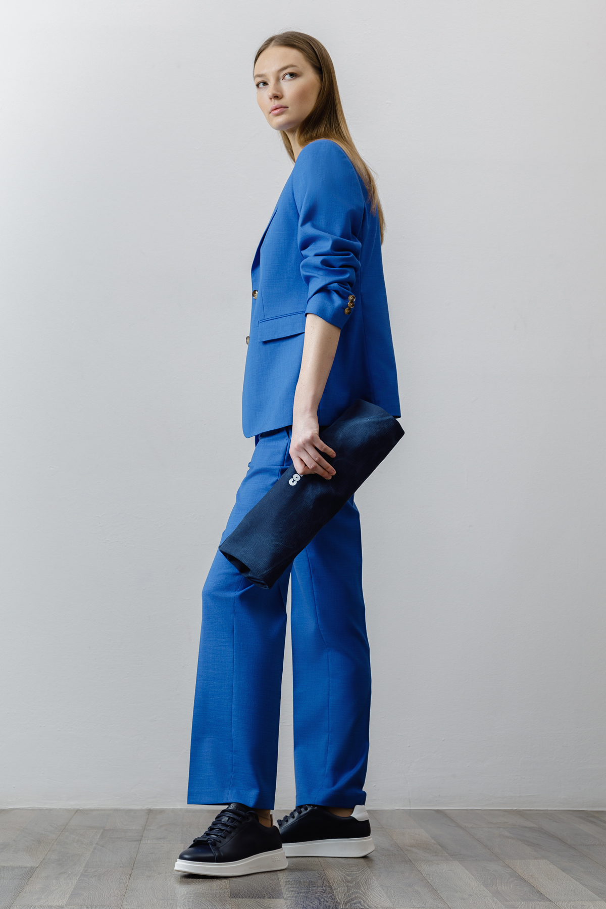 Жакет , пол женский, цвет синий