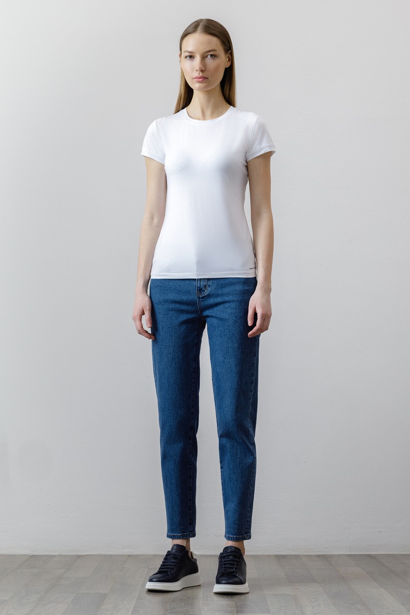 T-shirt female ФУТБОЛКА ЖЕНСКАЯ VASSA CODE White 2