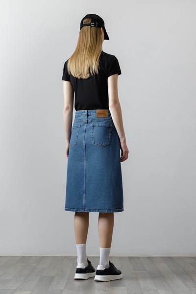 Skirt , пол female, цвет голубой, фото №4