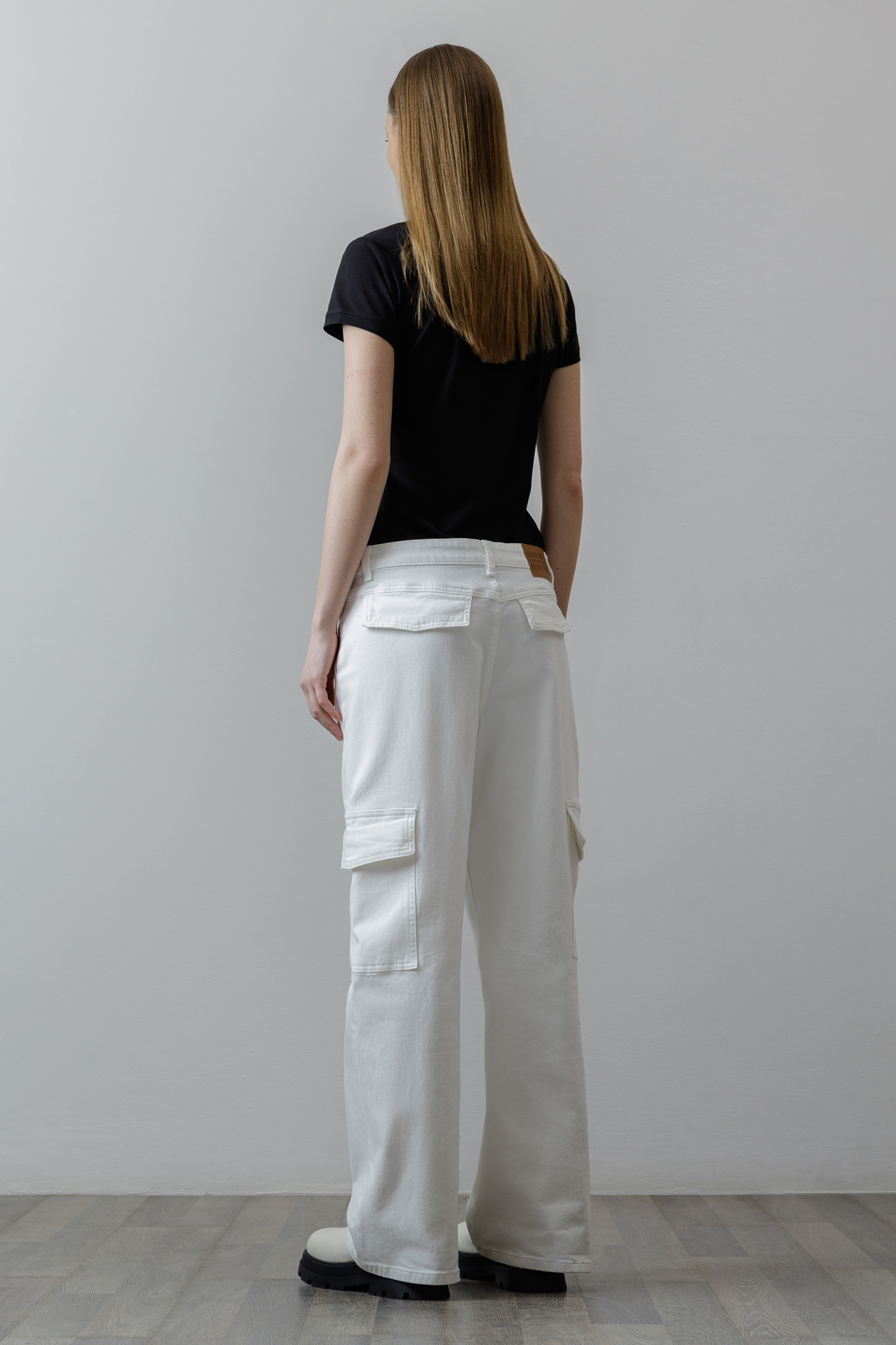 Джинсы CARGO , пол женский, цвет белый, фото №7