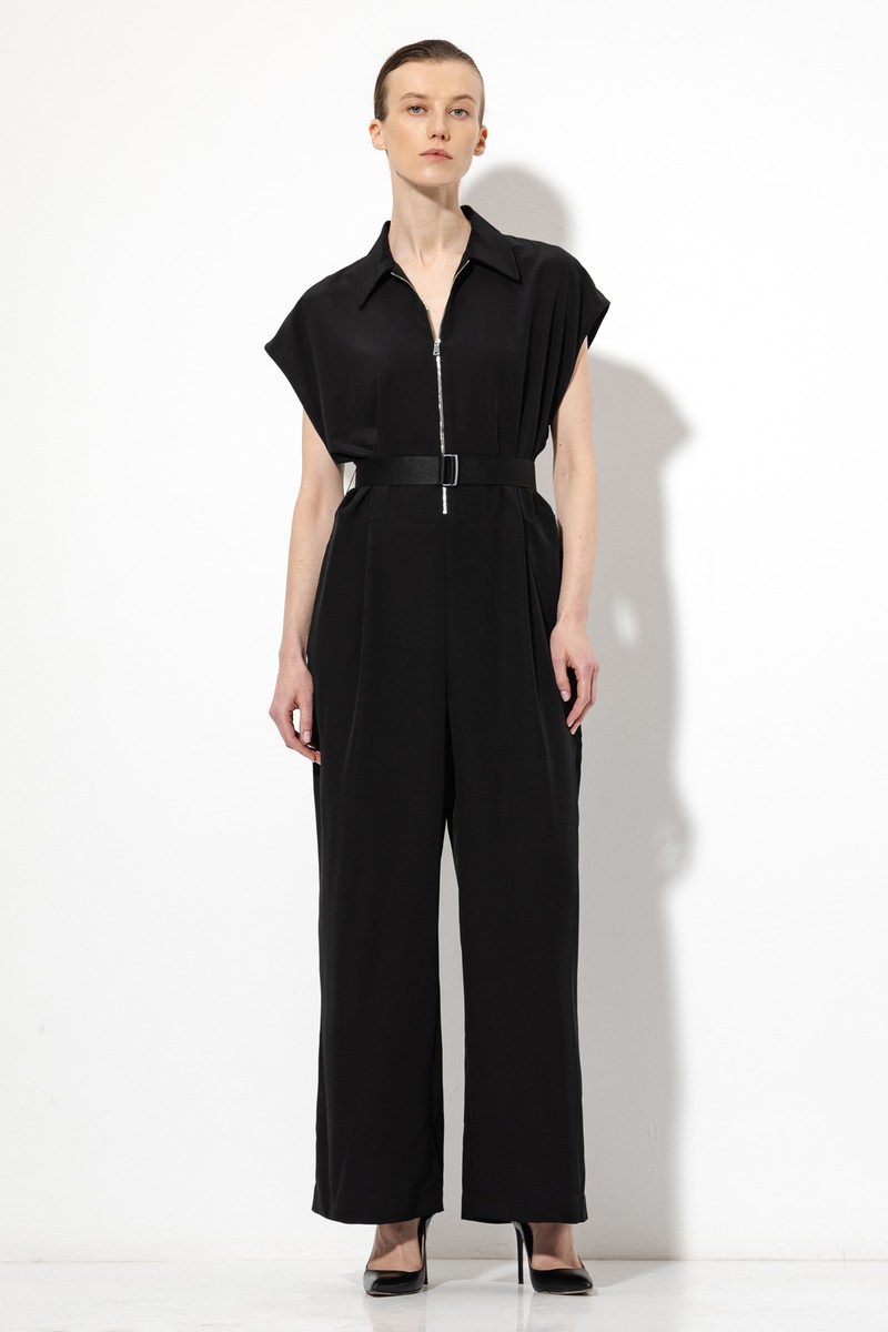 Комбинезон VASSA&Co, пол женский, цвет черный, фото №3