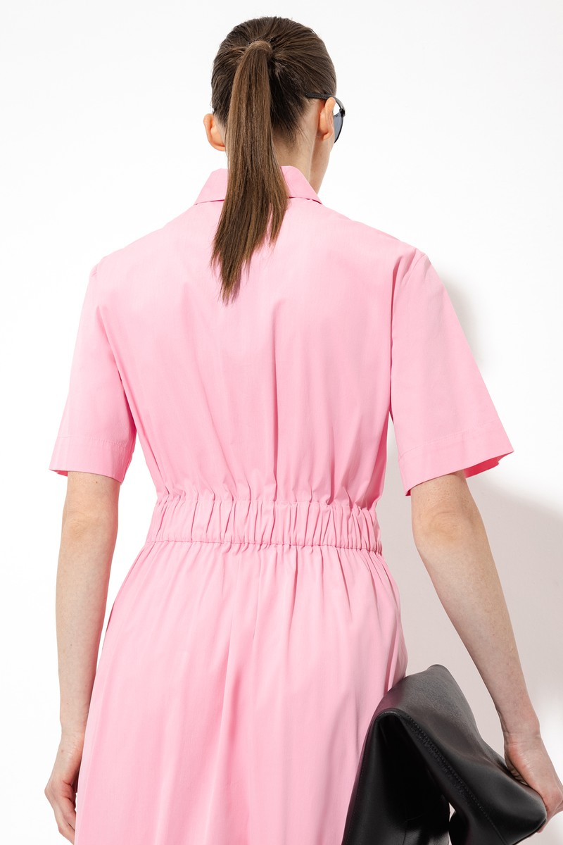 Платье с принтом VASSA&Co, пол женский, цвет розовый, фото №8