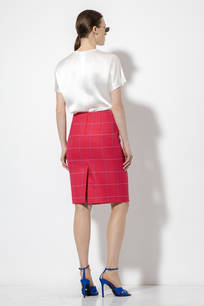 Юбка VASSA&Co, пол женский, цвет розовый, фото №5