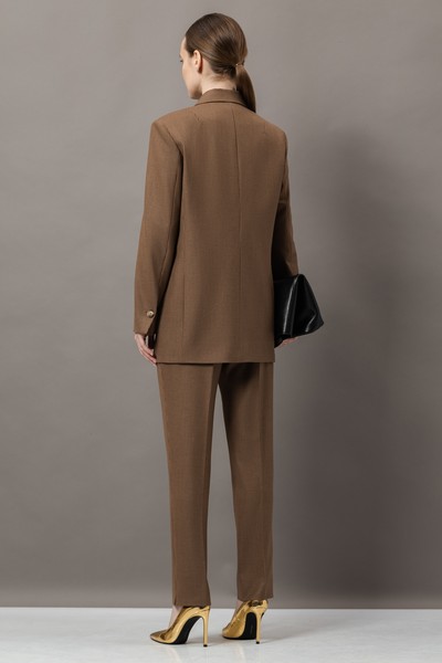 Жакет VASSA&Co, пол женский, цвет коричневый, фото №6