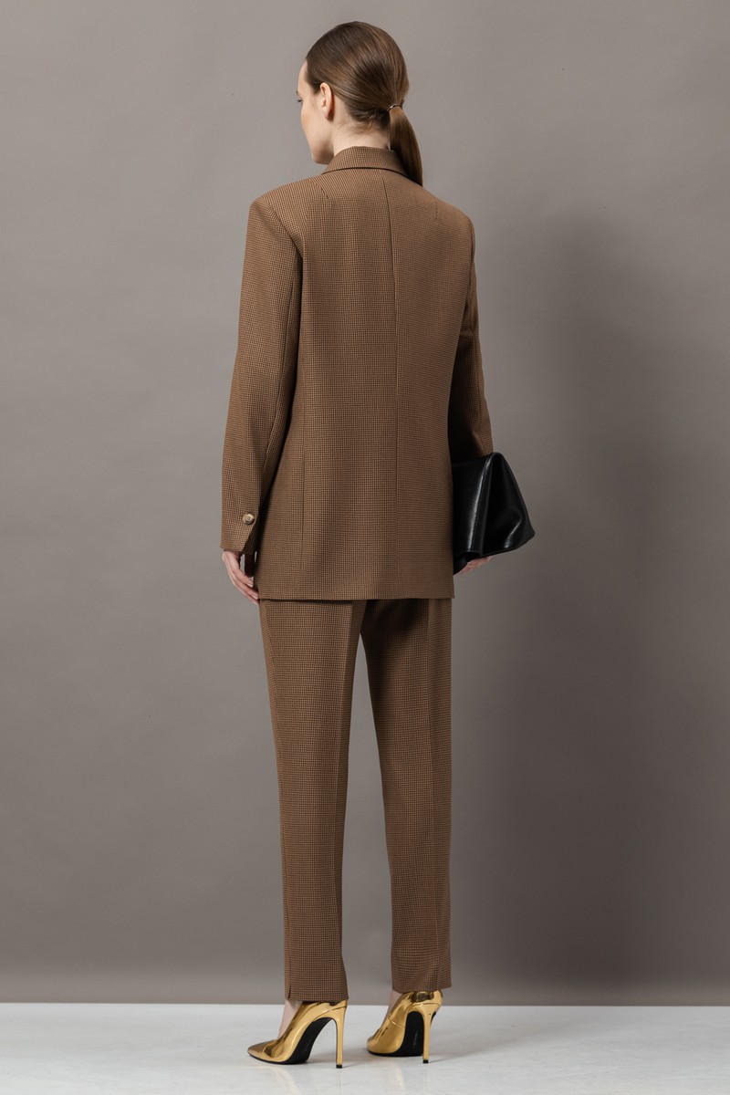 Жакет VASSA&Co, пол женский, цвет коричневый, фото №6