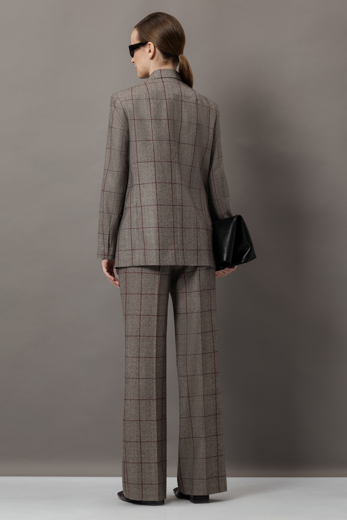 Жакет из шерсти VASSA&Co, пол женский, цвет серый