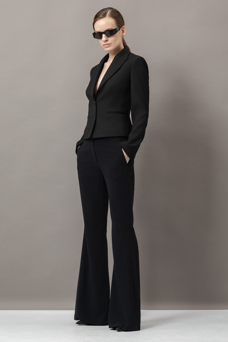 Jacket VASSA&Co, пол female, цвет black, фото №4