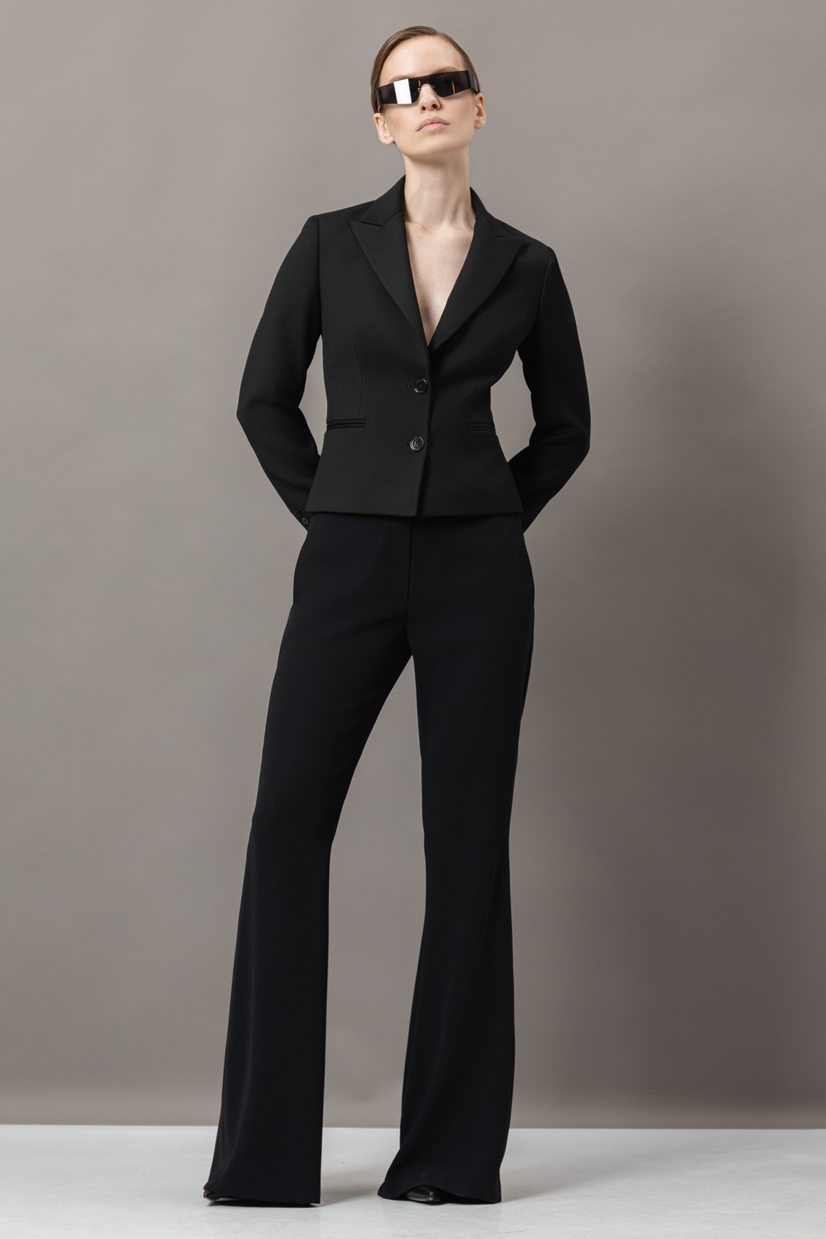Jacket VASSA&Co, пол female, цвет black