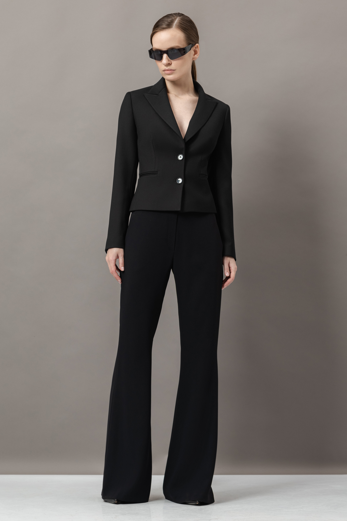 Jacket VASSA&Co, пол female, цвет black