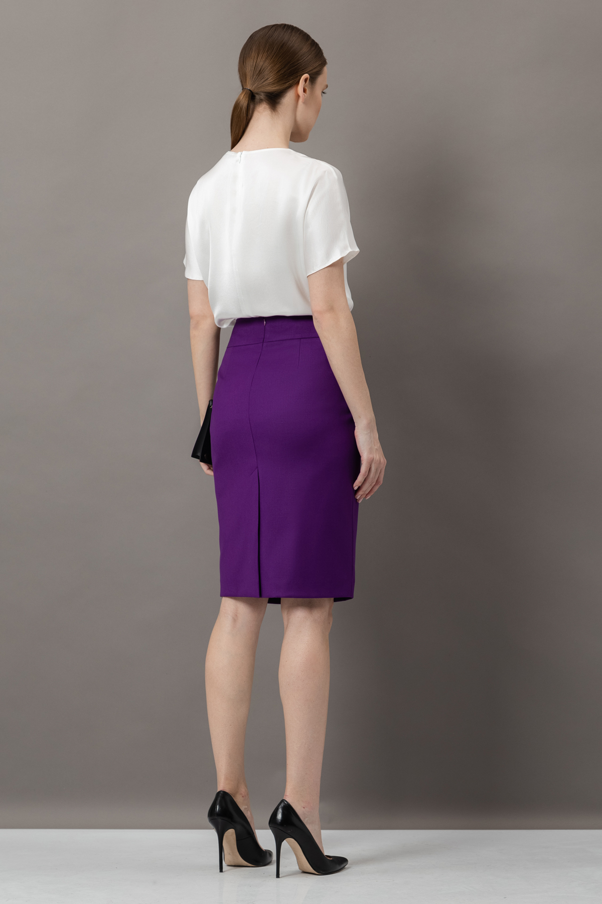 Юбка-карандаш VASSA&Co, пол female, цвет Violet