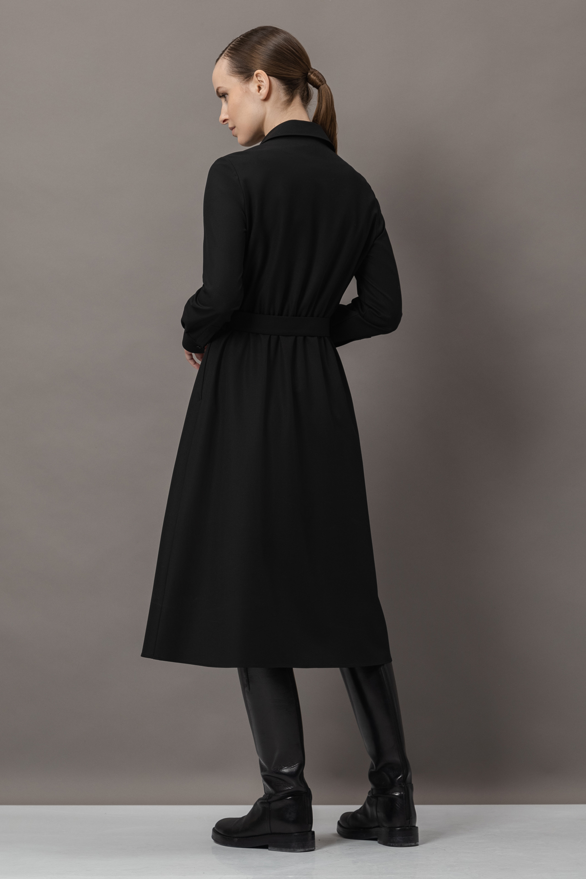Платье VASSA&Co, пол Женский, цвет Черный
