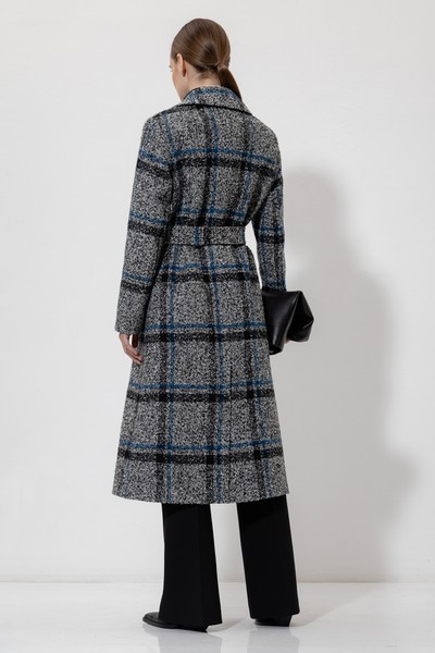 Пальто-халат VASSA&Co, пол женский, цвет черный, фото №4