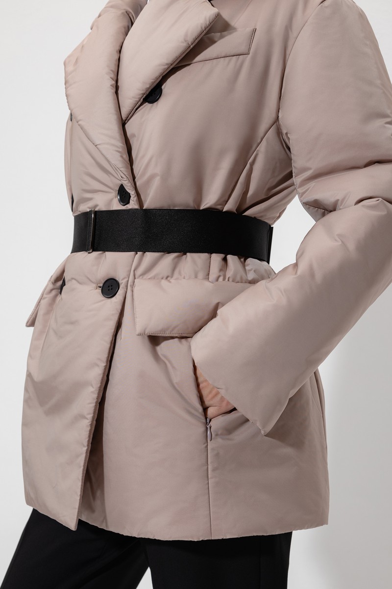 Jacket VASSA&Co, пол female, цвет бежевый, фото №6