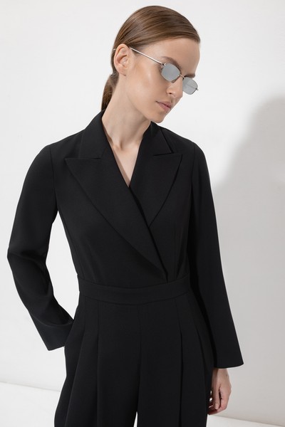 Комбинезон VASSA&Co, пол женский, цвет черный, фото №4