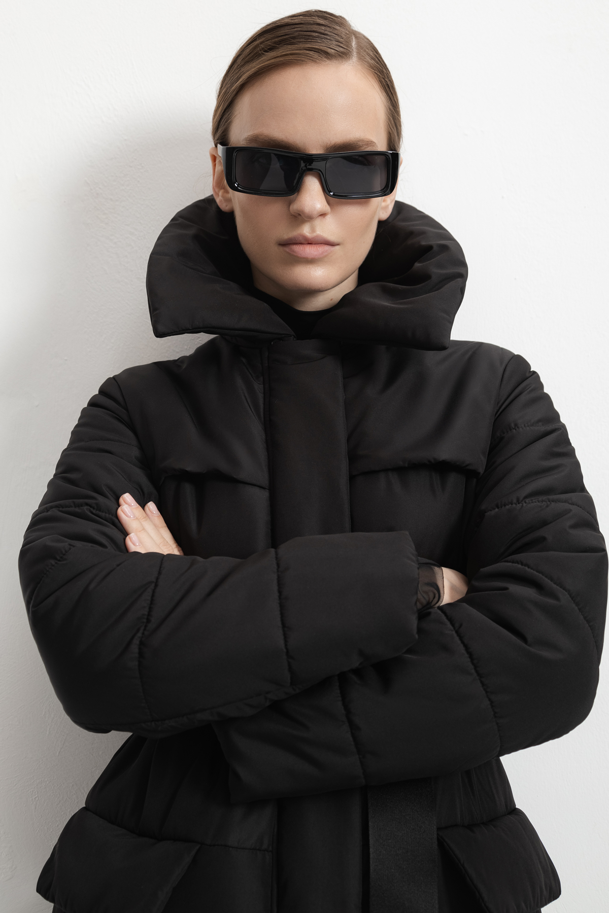 Coat VASSA&Co, пол female, цвет Black