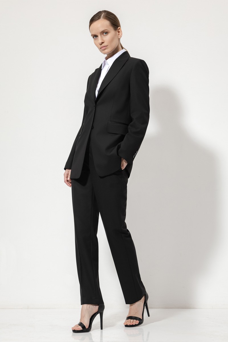 Базовый жакет VASSA&Co, пол женский, цвет черный, фото №3