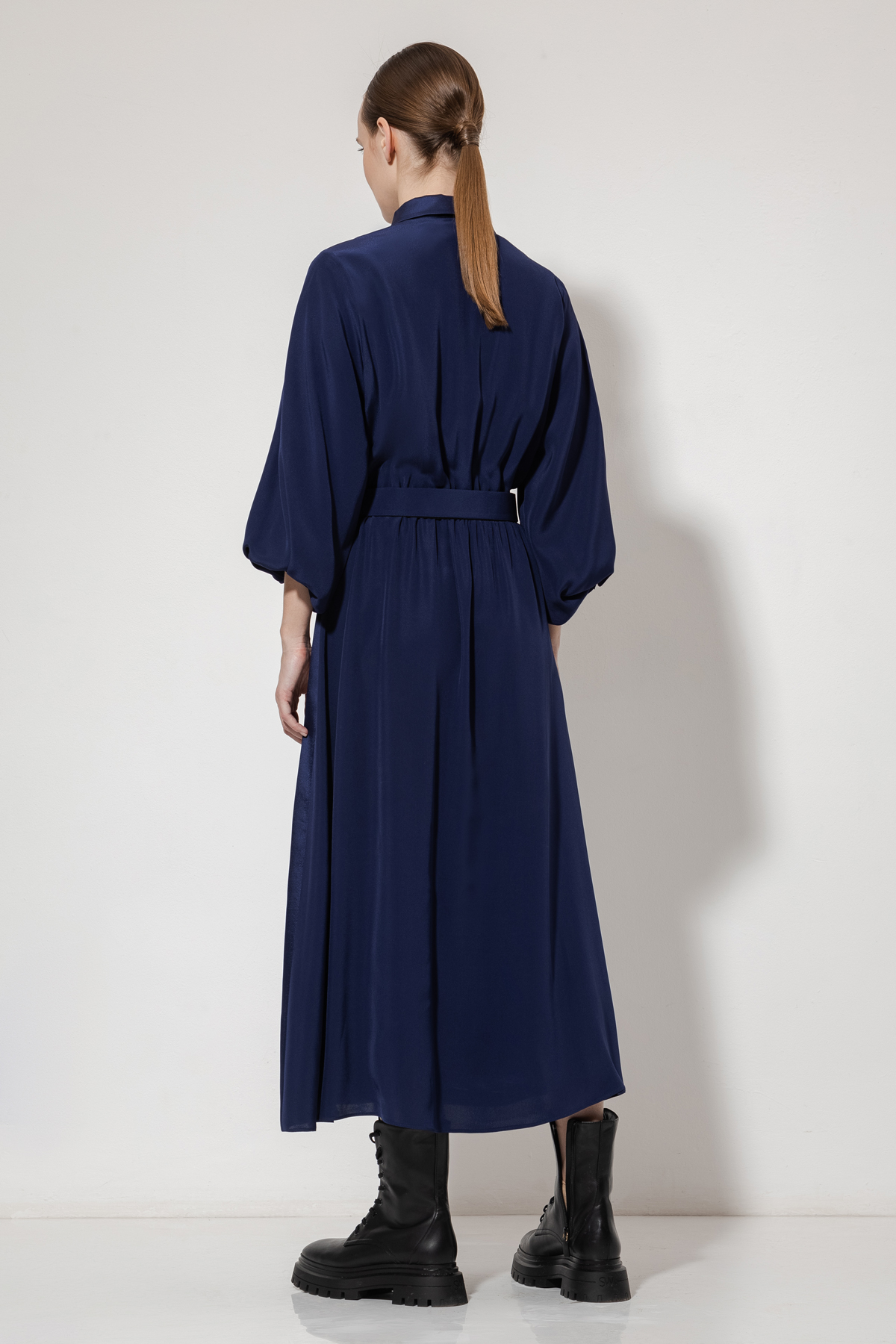 Платье VASSA&Co, пол женский, цвет синий