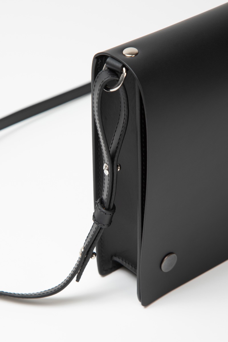 Сумка cross-body (средняя) VASSA&Co, пол Женский, цвет Черный, фото №2