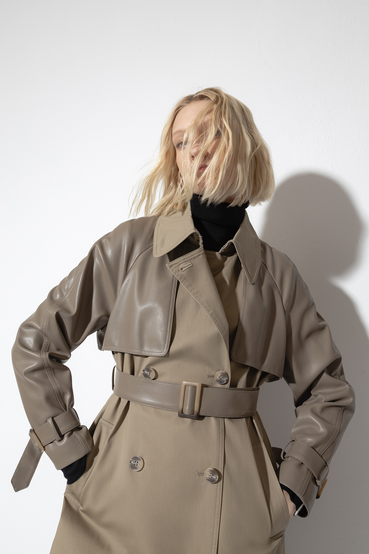 Trench Coat VASSA CODE, пол female, цвет Серый