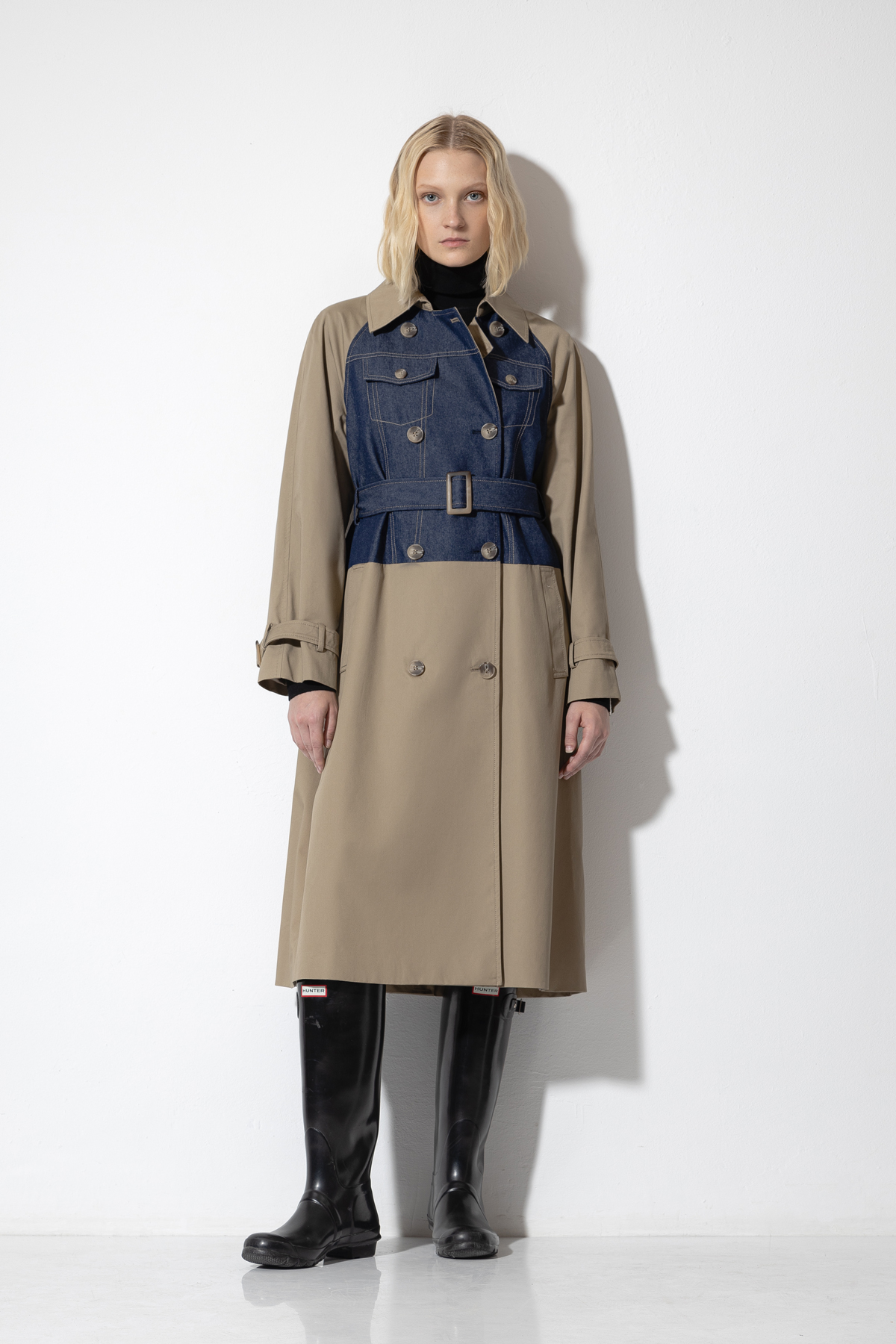 Trench Coat VASSA CODE, пол female, цвет серый