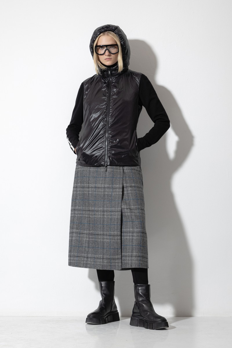 Двустороннее пальто VASSA CODE, пол женский, цвет серый, фото №6