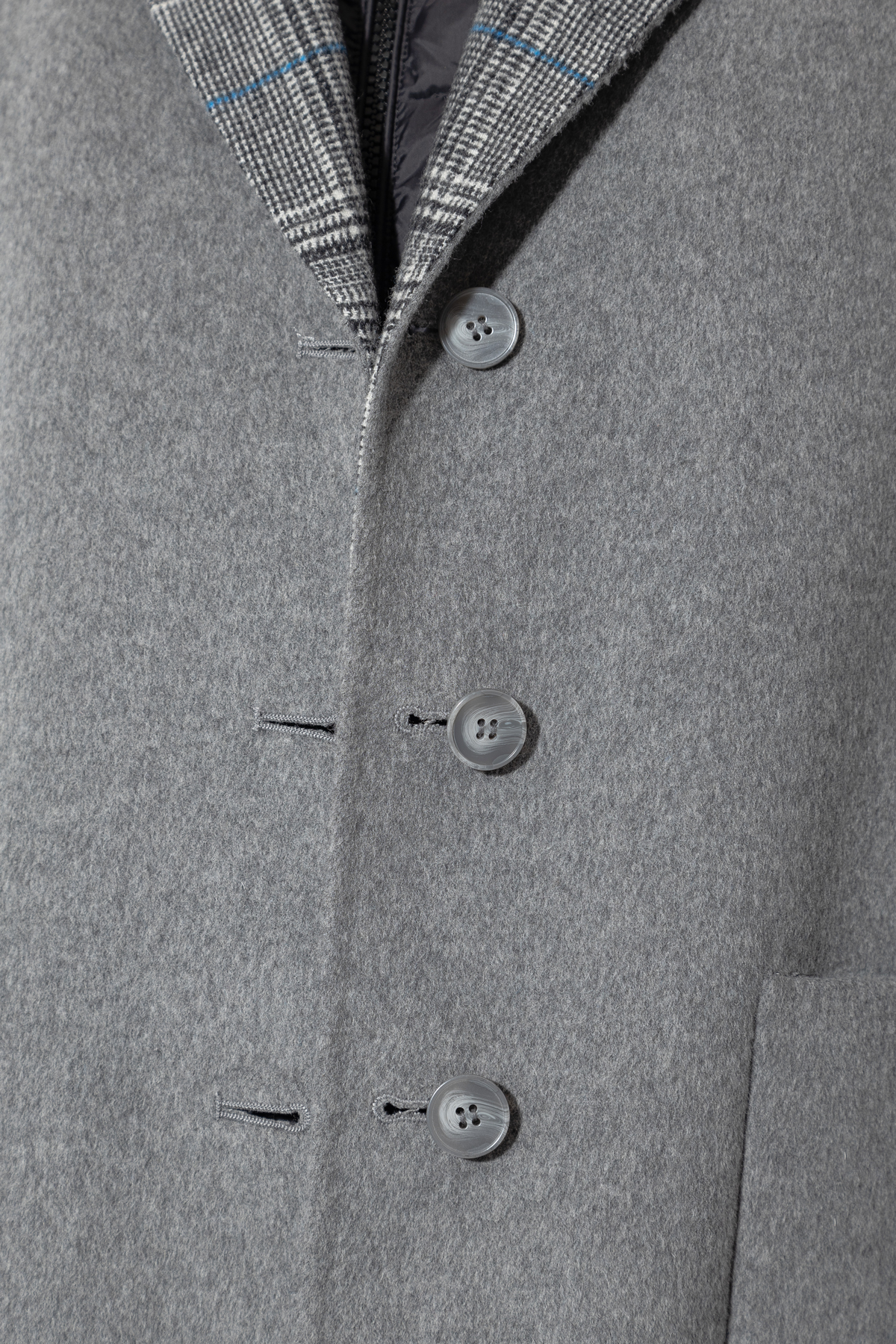 Двустороннее пальто VASSA CODE, пол женский, цвет серый