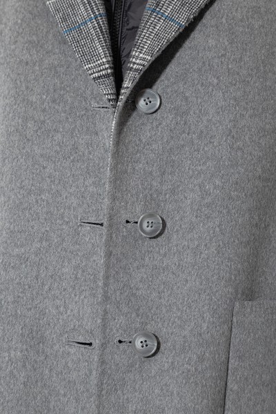 Двустороннее пальто VASSA CODE, пол женский, цвет серый, фото №5