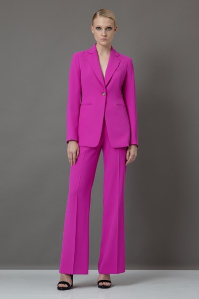 Жакет приталенного кроя VASSA&Co, пол женский, цвет розовый, фото №2