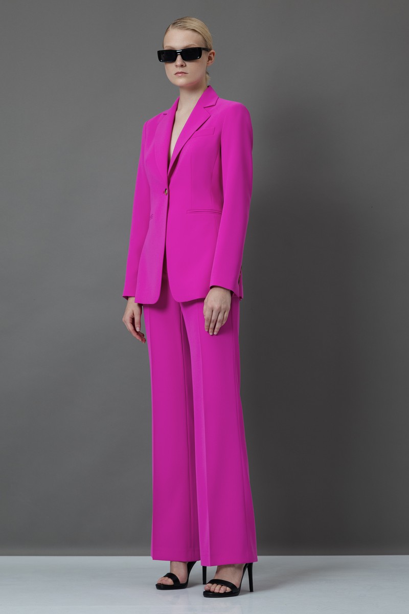 Жакет приталенного кроя VASSA&Co, пол женский, цвет розовый, фото №4