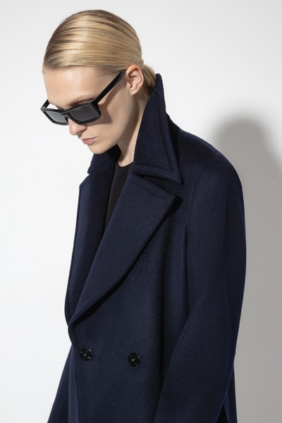 Пальто-халат VASSA&Co, пол женский, цвет синий, фото №3