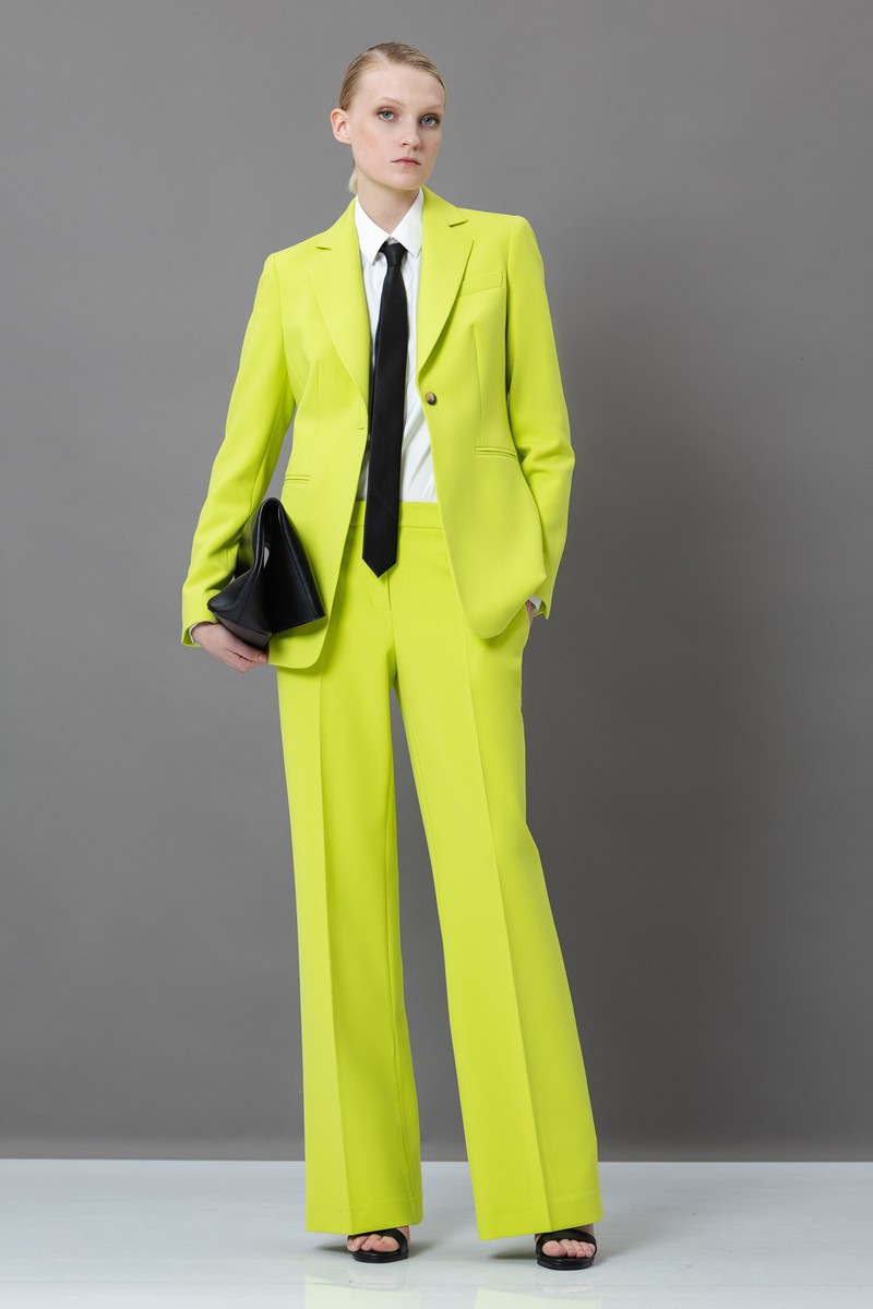 Жакет приталенного кроя VASSA&Co, пол женский, цвет желтый, фото №2