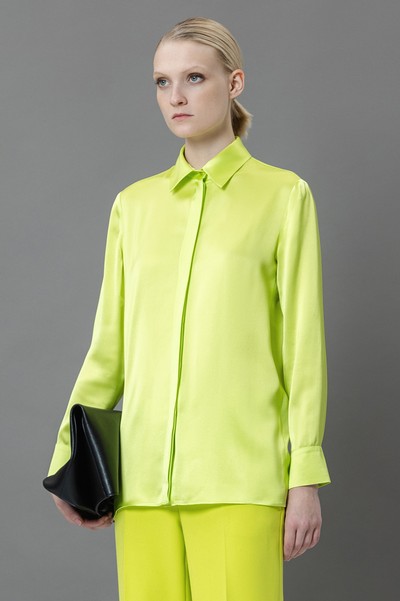 Рубашка VASSA&Co, пол женский, цвет желтый, фото №2