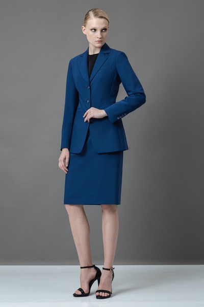 Юбка VASSA&Co, пол женский, цвет синий, фото №3