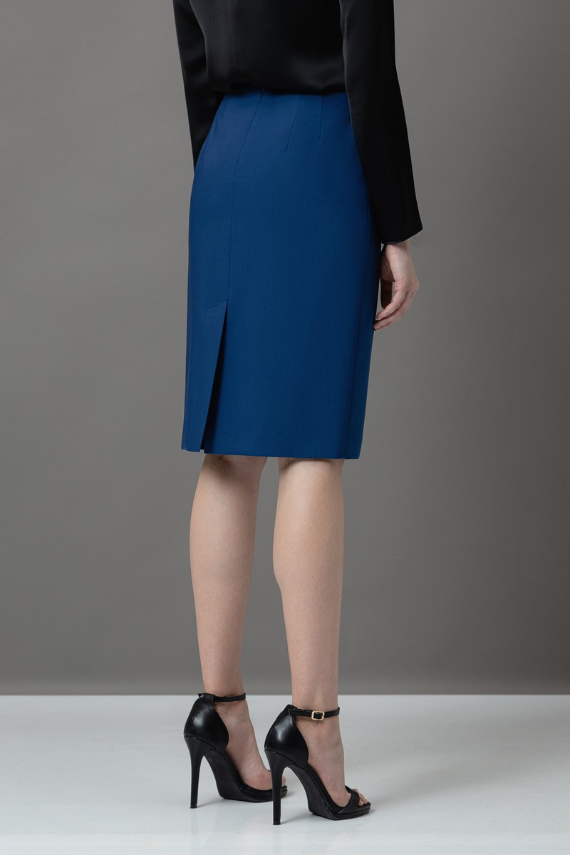 Юбка VASSA&Co, пол female, цвет синий, фото №6