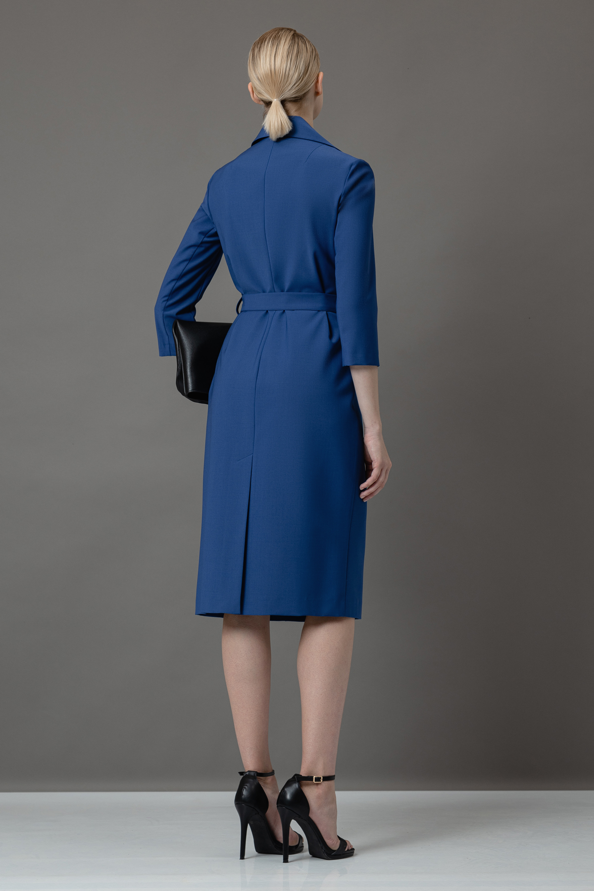 Платье VASSA&Co, пол женский, цвет синий