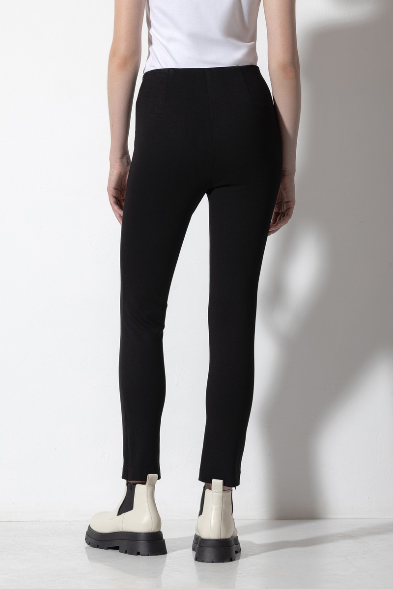 Леггинсы VASSA CODE, пол женский, цвет черный, фото №4