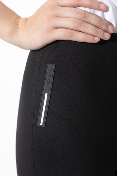 Leggings VASSA CODE, пол female, цвет black, фото №5